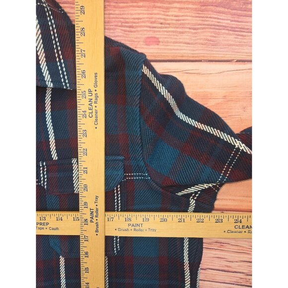 Southern Tide Men's Small Plaid Flannel Jacket 100% Cotton - Picture 8 of 8